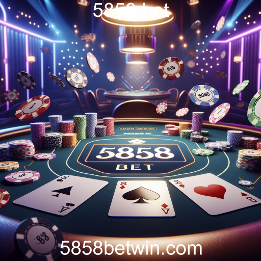 Descubra o Mundo do Poker no 5858 Bet